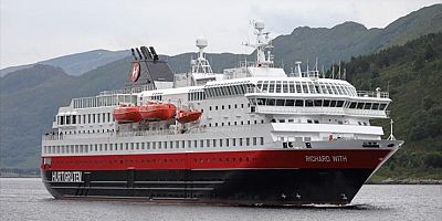 Hurtigruten Norveç'in Gemisi “Richard With” Hibrit Bir Gemi Olarak Geri Dönüyor