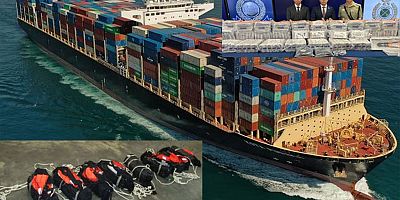Mega konteyner gemilerinde uyuşturucu kaçakçılığında yeni trend