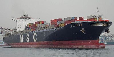 MSC Konteyner Gemisi, trol teknesini batırdı