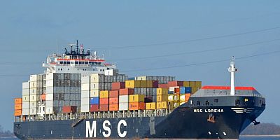 MSC'nin 5.000 TEU'luk Lorena konteyner gemisi, yedekte devre dışı bırakıldı