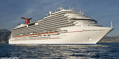 Mürettebat CARNIVAL DREAM'den denize düştü