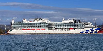 Princess Cruises'un En Büyük Yolcu Gemisi Teslim Edildi