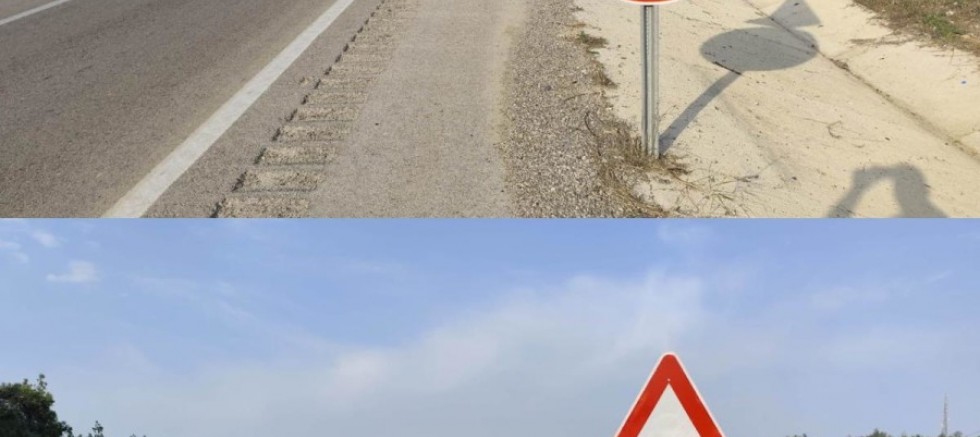 58 BİN 246 TRAFİK LEVHASI KALDIRILDI