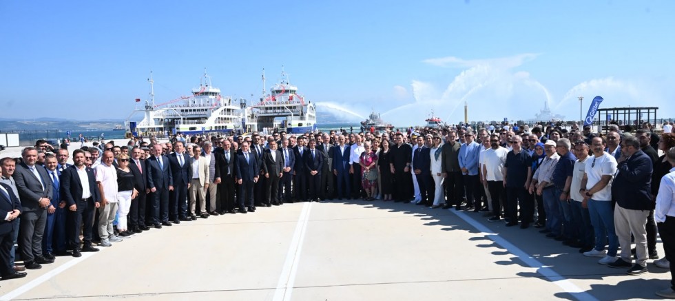 Gelibolu Yeni Feribot İskelesi Hizmete Açıldı