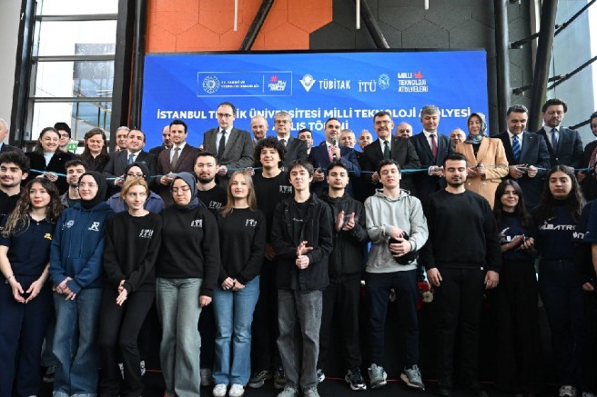 İSTANBUL TEKNİK ÜNİVERSİTESİ MİLLİ TEKNOLOJİ ATÖLYESİ AÇILDI