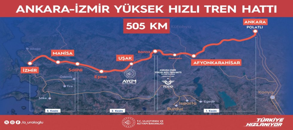 11,5 MİLYON KİŞİ DAHA YHT KONFORUYLA SEYAHAT EDECEK