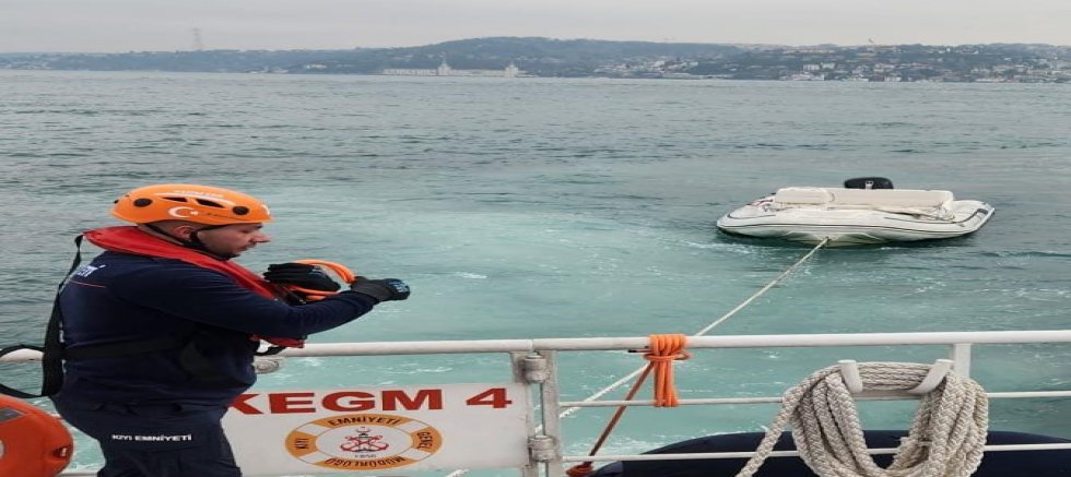 Başıboş Tekne Emniyete Alındı