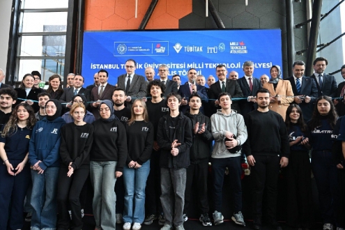 İSTANBUL TEKNİK ÜNİVERSİTESİ MİLLİ TEKNOLOJİ ATÖLYESİ AÇILDI