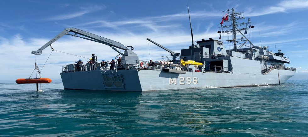 TCG Amasra’dan NATO Tatbikatında Başarılı Görev