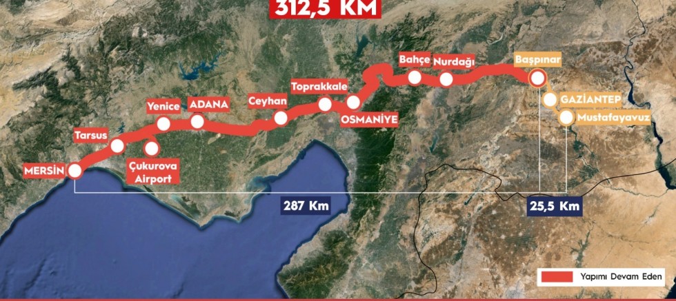 MERSİN LİMANI AVRUPA’YA BAĞLANIYOR