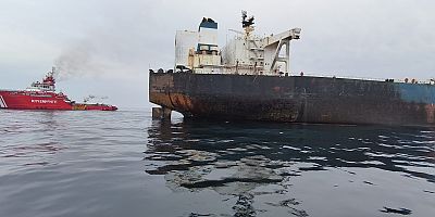 KIYI EMNİYETİ 25 DENİZCİYİ YANAN GEMİDEN KURTARDI