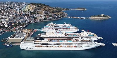 KRUVAZİYER YOLCU SAYISI 2 MİLYONU AŞTI